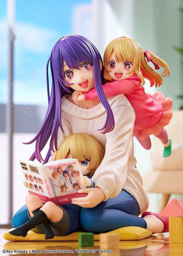 Oshi no Ko PVC Statue 1/8 Ai, Aqua & Ruby Mother and Children 10 cm - Smalltinytoystore