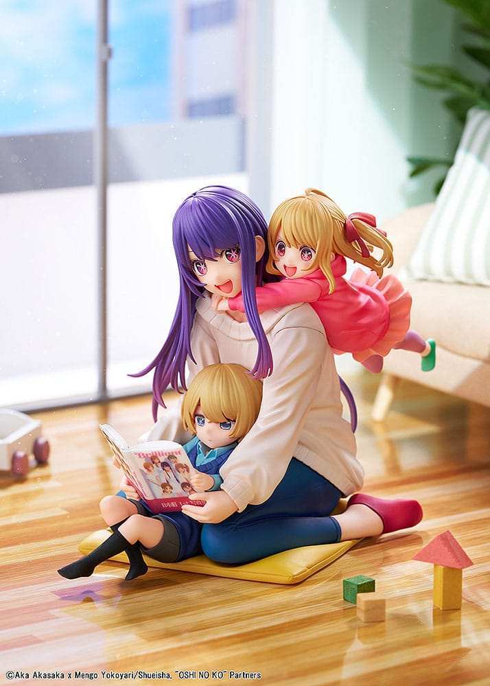 Oshi no Ko PVC Statue 1/8 Ai, Aqua & Ruby Mother and Children 10 cm - Smalltinytoystore