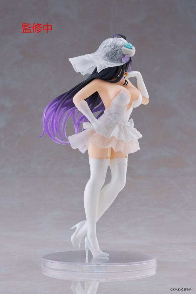 Overlord Coreful PVC Statue Albedo Wedding Ver. 18 cm - Smalltinytoystore