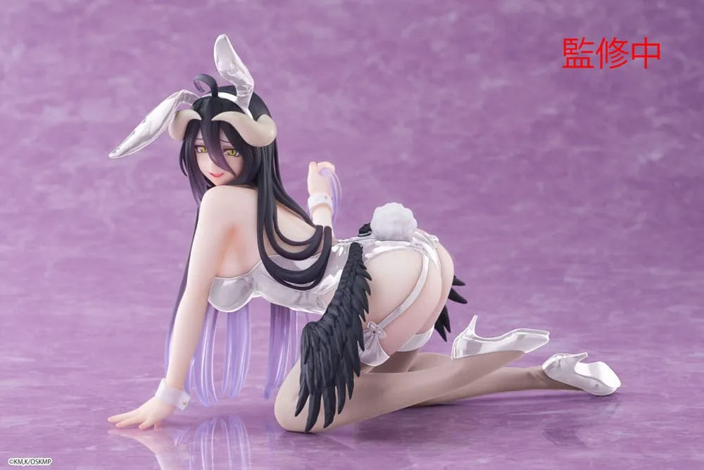 Overlord Desktop Cute PVC Statue Albedo (Bunny Ver.) Renewal 13 cm - Smalltinytoystore