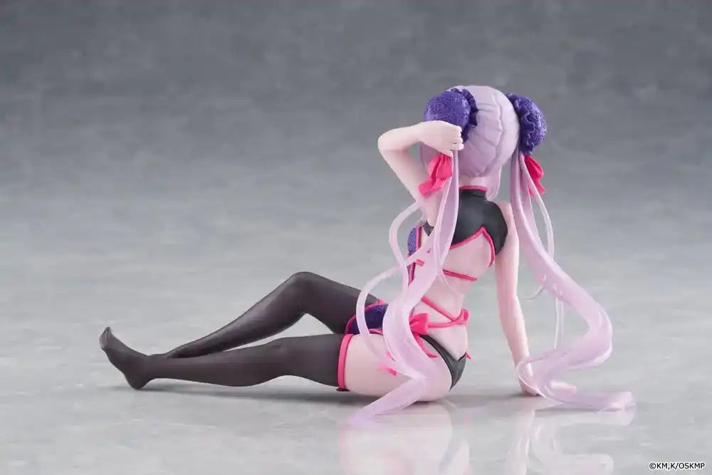 Overlord Desktop Cute PVC Statue Shalltear Chinese Dress Ver. 13 cm