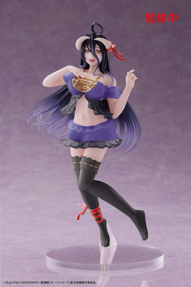 Overlord IV Coreful PVC Statue Albedo Nightwear Ver. 18 cm - Smalltinytoystore
