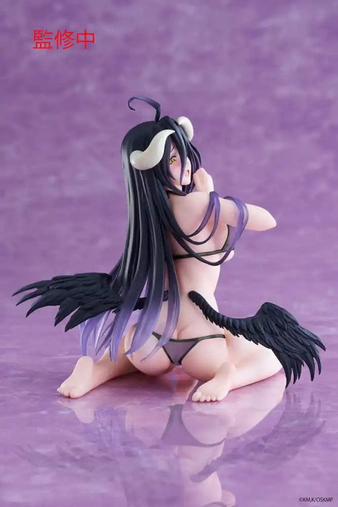 Overlord IV PVC Statue Desktop Albedo Swimsuit Ver. Renewal Edition 13 cm - Smalltinytoystore