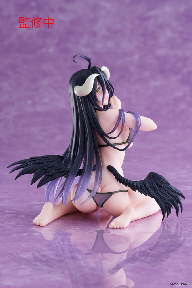 Overlord IV PVC Statue Desktop Albedo Swimsuit Ver. Renewal Edition 13 cm - Smalltinytoystore