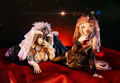 Overlord IV PVC Statuen 1/7 Albedo & Shalltear: Bride Ver. 9 - 11 cm - Smalltinytoystore