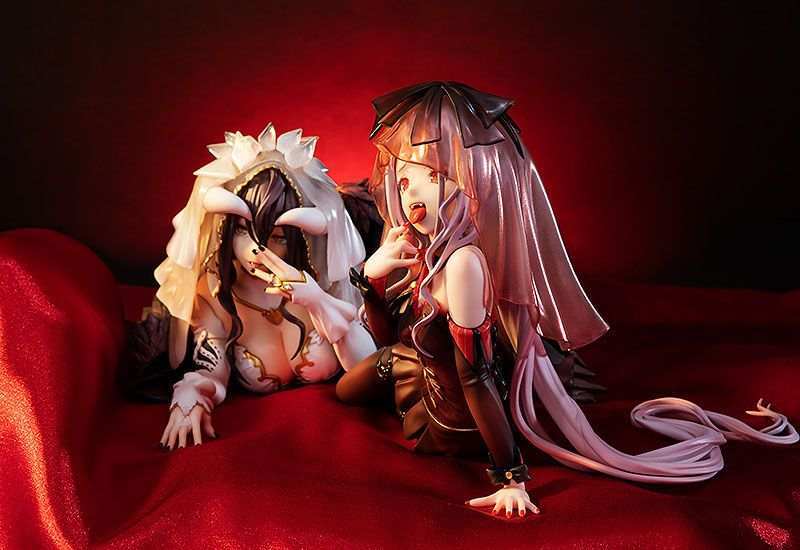 Overlord IV PVC Statuen 1/7 Albedo & Shalltear: Bride Ver. 9 - 11 cm - Smalltinytoystore