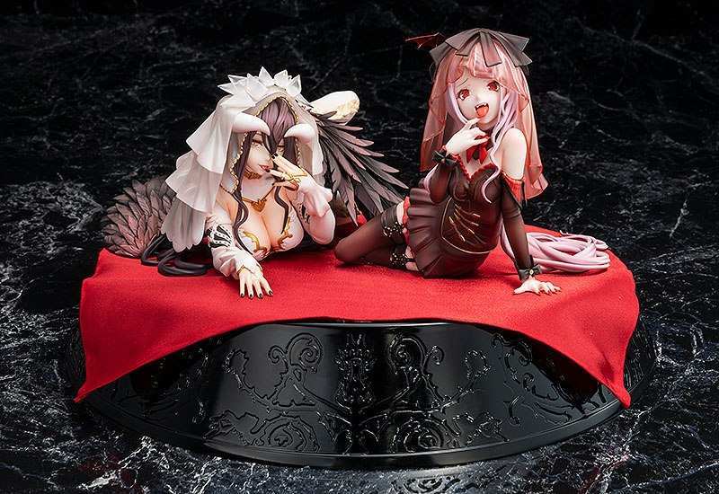 Overlord IV PVC Statuen 1/7 Albedo & Shalltear: Bride Ver. 9 - 11 cm - Smalltinytoystore