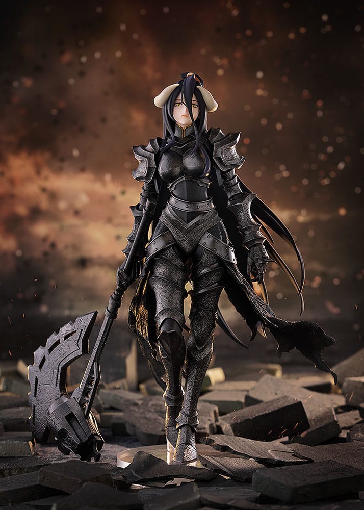 Overlord Pop Up Parade PVC Statue Albedo: Armor Ver. L Size 24 cm - Smalltinytoystore