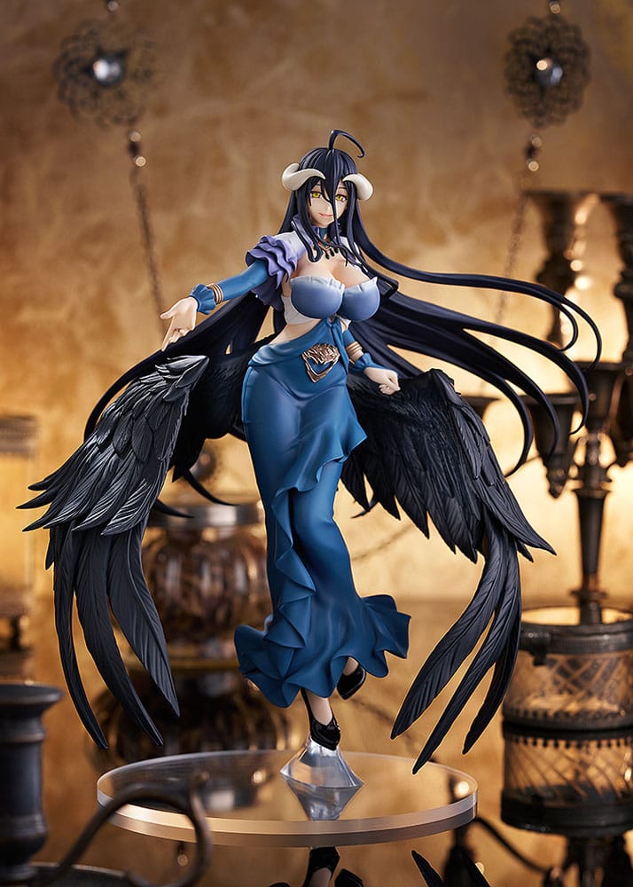 Overlord Pop Up Parade SP PVC Statue Albedo: Jet Black Dress Ver. 25 cm - Smalltinytoystore