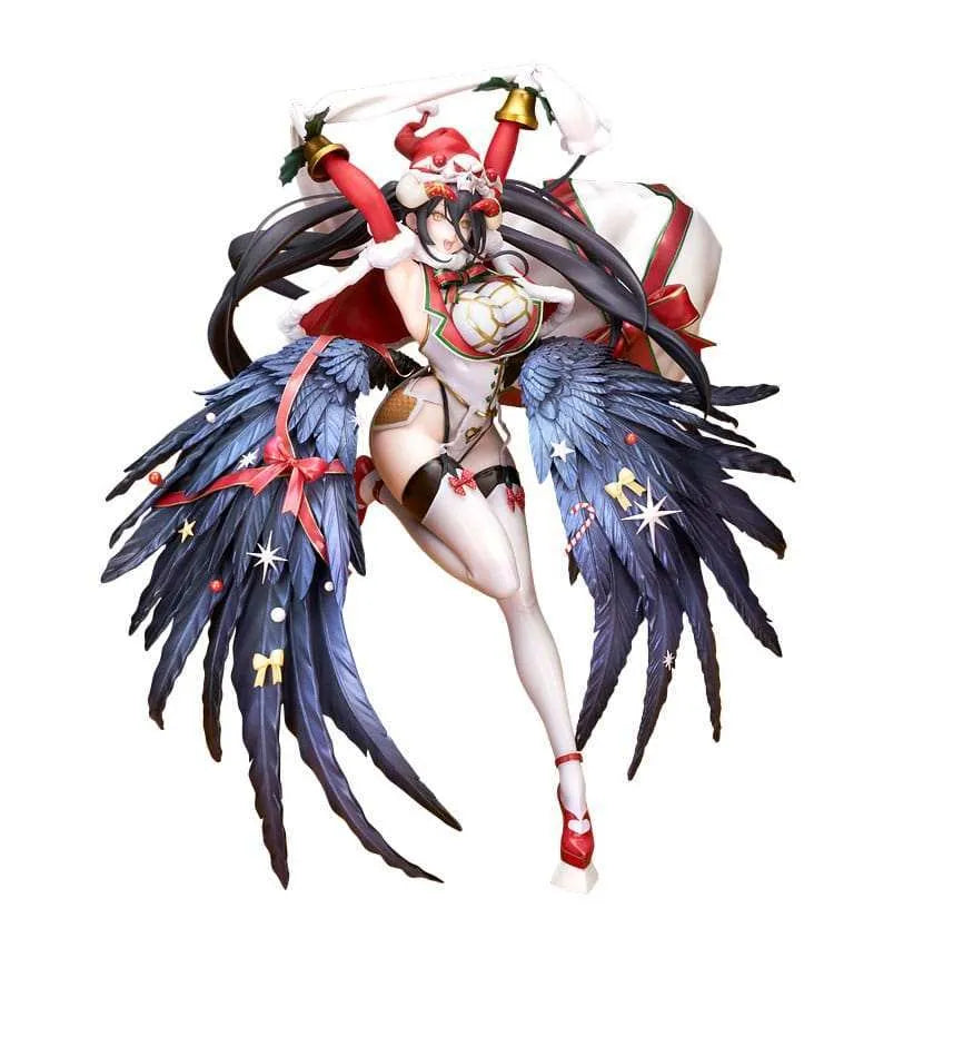 Overlord PVC Statue 1/8 Albedo White Santa Ver. 27 cm - Smalltinytoystore