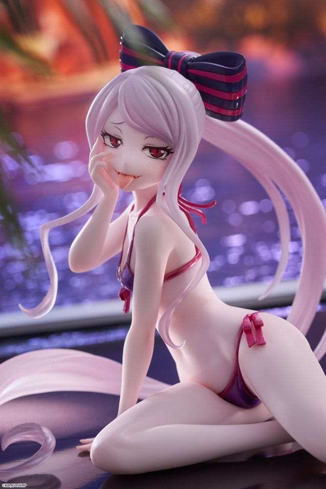 Overlord PVC Statue Desktop Cute Figure Shalltear Swimsuit Ver. 13 cm - Smalltinytoystore