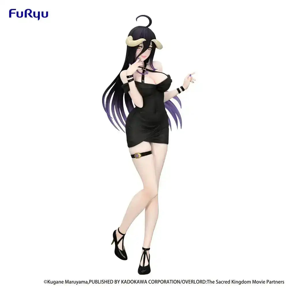 Overlord Trio-Try-iT PVC Statue Albedo Mini Dress Ver. 21 cm - Smalltinytoystore