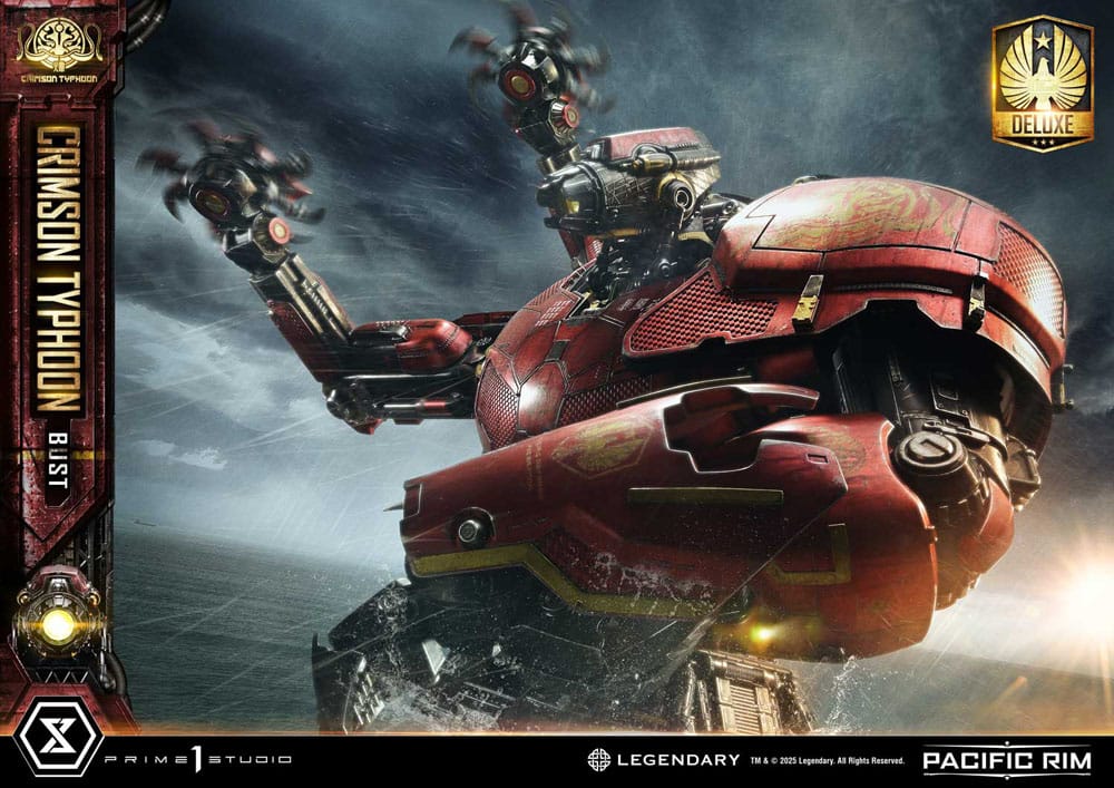 Pacific Rim Büste 1/1 Crimson Typhoon Deluxe Version 103 cm - Smalltinytoystore