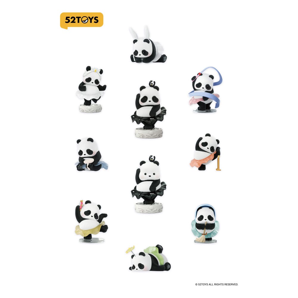 Panda Roll Blind Box Figuren Sortiment Ballet Performance 7 cm (8) - Smalltinytoystore