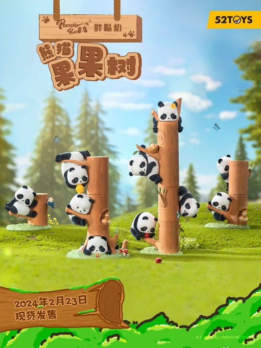 Panda Roll Blind Box Figuren Sortiment Fruit Tree Climbing 7 cm (8) - Smalltinytoystore