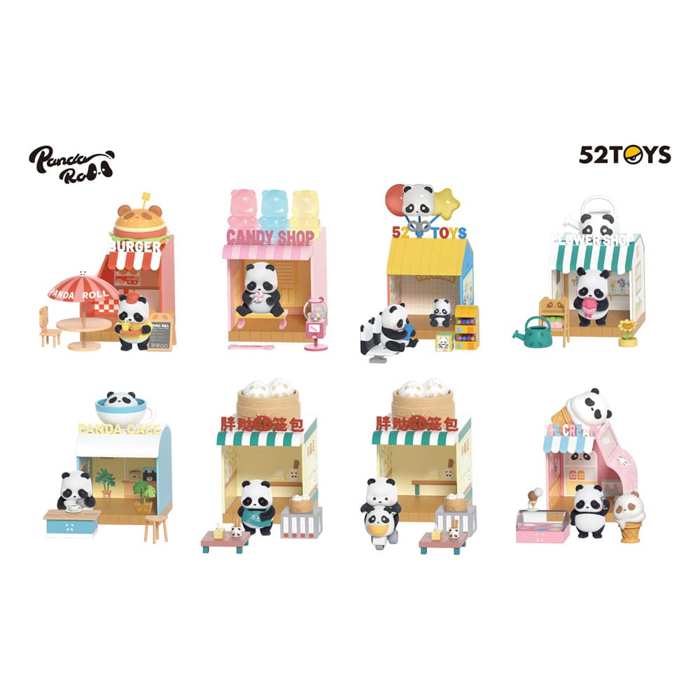 Panda Roll Blind Box Figuren Sortiment Shopping Street 10 cm (6) - Smalltinytoystore