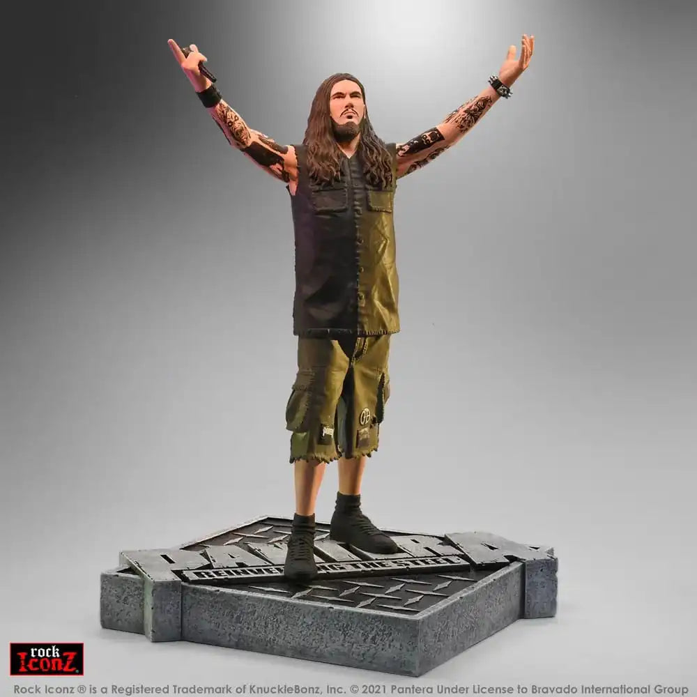 Pantera Rock Iconz Statue Philip Anselmo (Reinventing the Steel) 22 cm - Smalltinytoystore