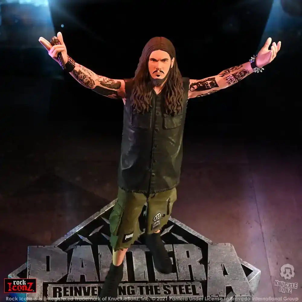 Pantera Rock Iconz Statue Philip Anselmo (Reinventing the Steel) 22 cm - Smalltinytoystore