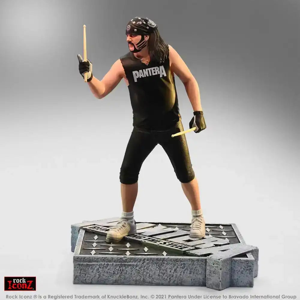 Pantera Rock Iconz Statue Vinnie Paul (Reinventing the Steel) 22 cm - Smalltinytoystore