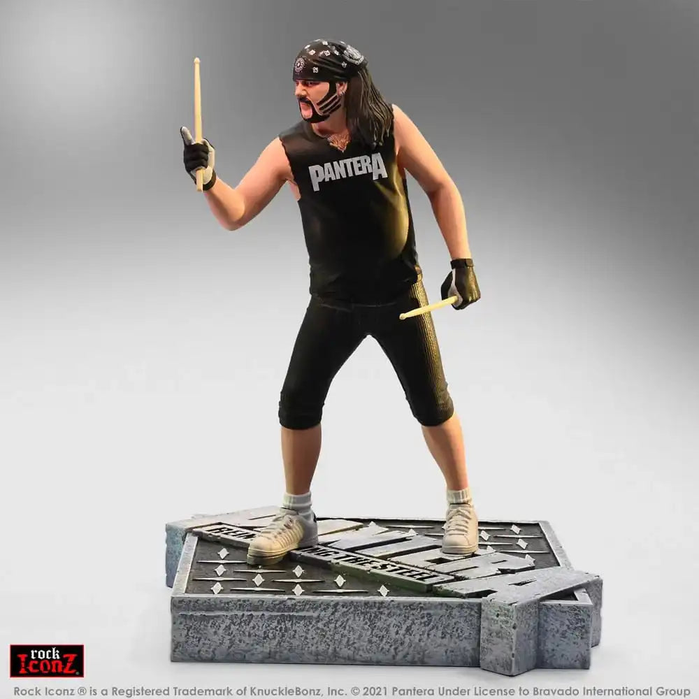 Pantera Rock Iconz Statue Vinnie Paul (Reinventing the Steel) 22 cm - Smalltinytoystore