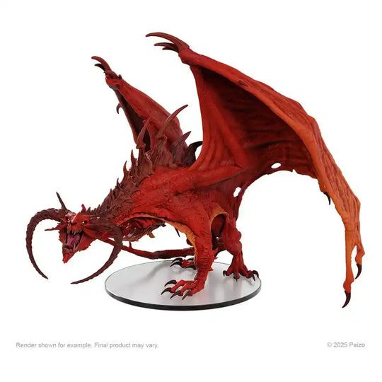 Pathfinder Battles Boxed Miniaturen vorbemalt Diabolic Dragon 18 cm - Smalltinytoystore