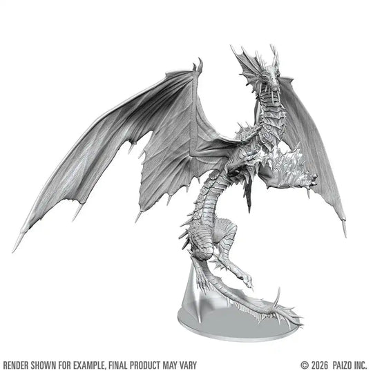 Pathfinder Deep Cuts Boxed Miniatur unbemalt Adult Mirage Dragon 23 cm