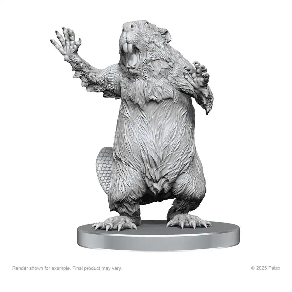 Pathfinder Deep Cuts Miniaturen unbemalt Boggard Scout & Castoroides - Smalltinytoystore