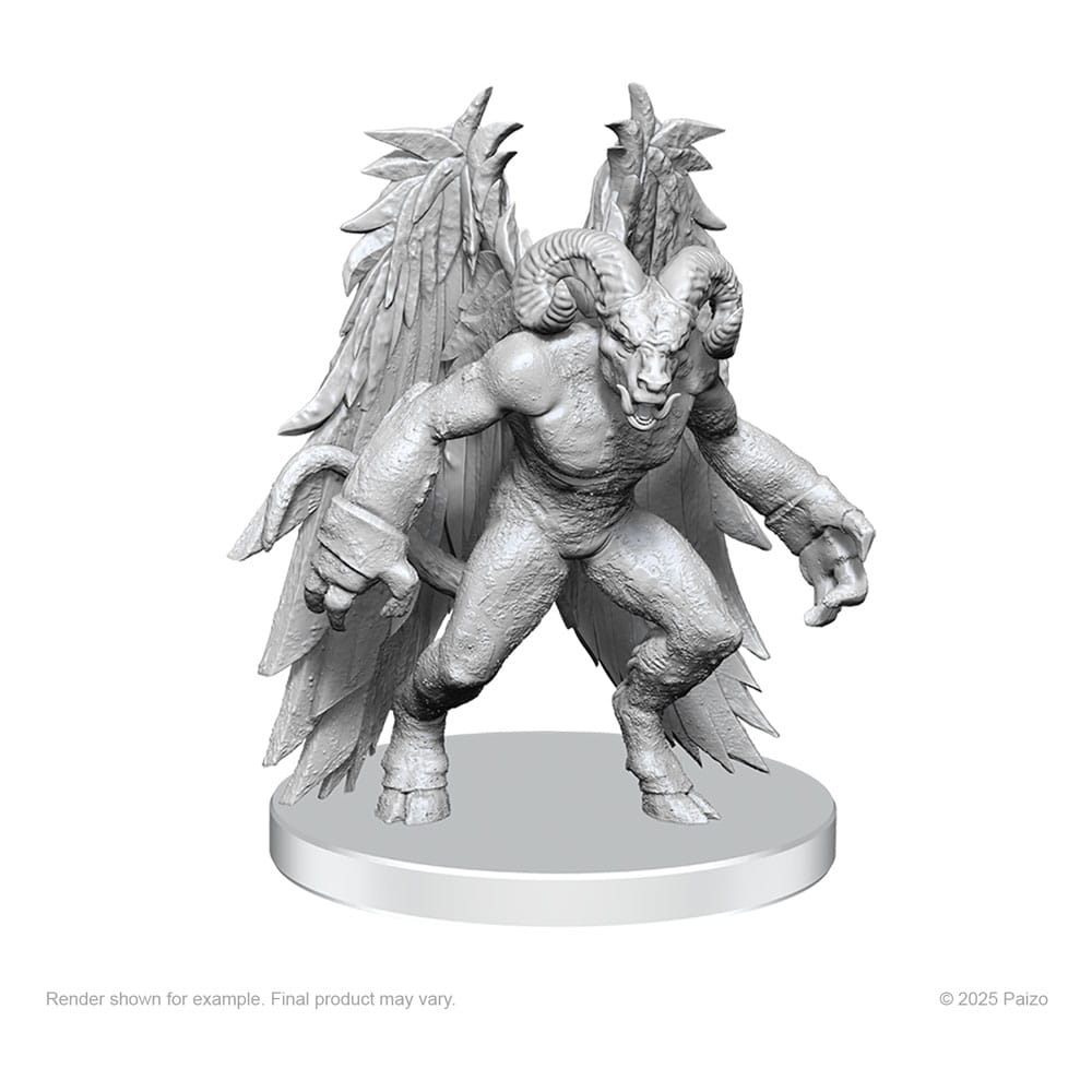 Pathfinder Deep Cuts Miniaturen unbemalt Gylou (Handmaiden Devil) & Ferrugon (Rust Devil) - Smalltinytoystore