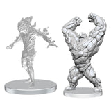Pathfinder Deep Cuts Miniaturen unbemalt Living Landslide & Living Wildfire - Smalltinytoystore