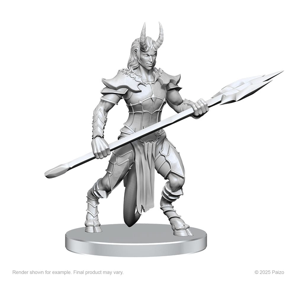 Pathfinder Deep Cuts Miniaturen unbemalt Vordine (Infantry Devil) & Pitborn Rogue - Smalltinytoystore