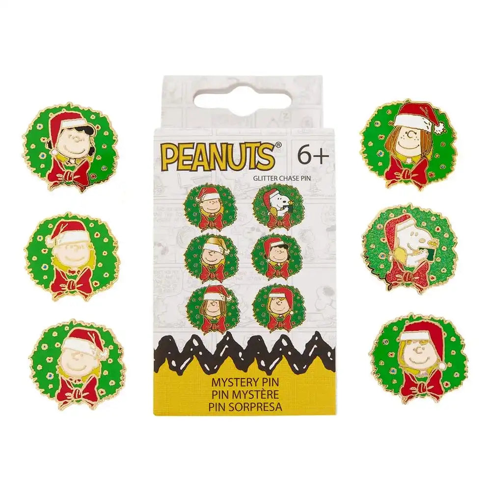 Peanuts by Loungefly Ansteck-Pins Blind Box Snoopy and Friends Holiday Sortiment (12)