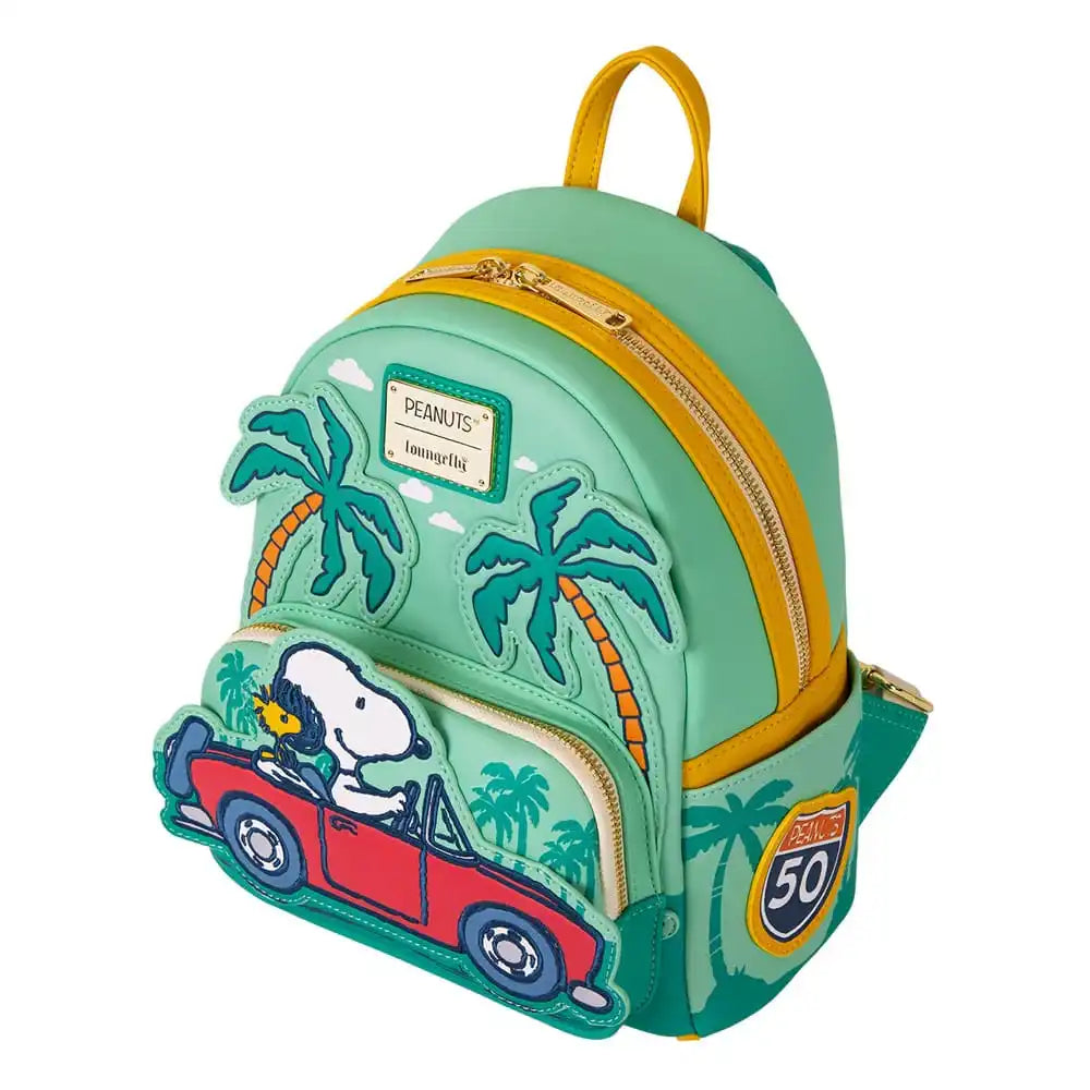 Peanuts by Loungefly Mini Rucksack Snoopy Road Trip - Smalltinytoystore