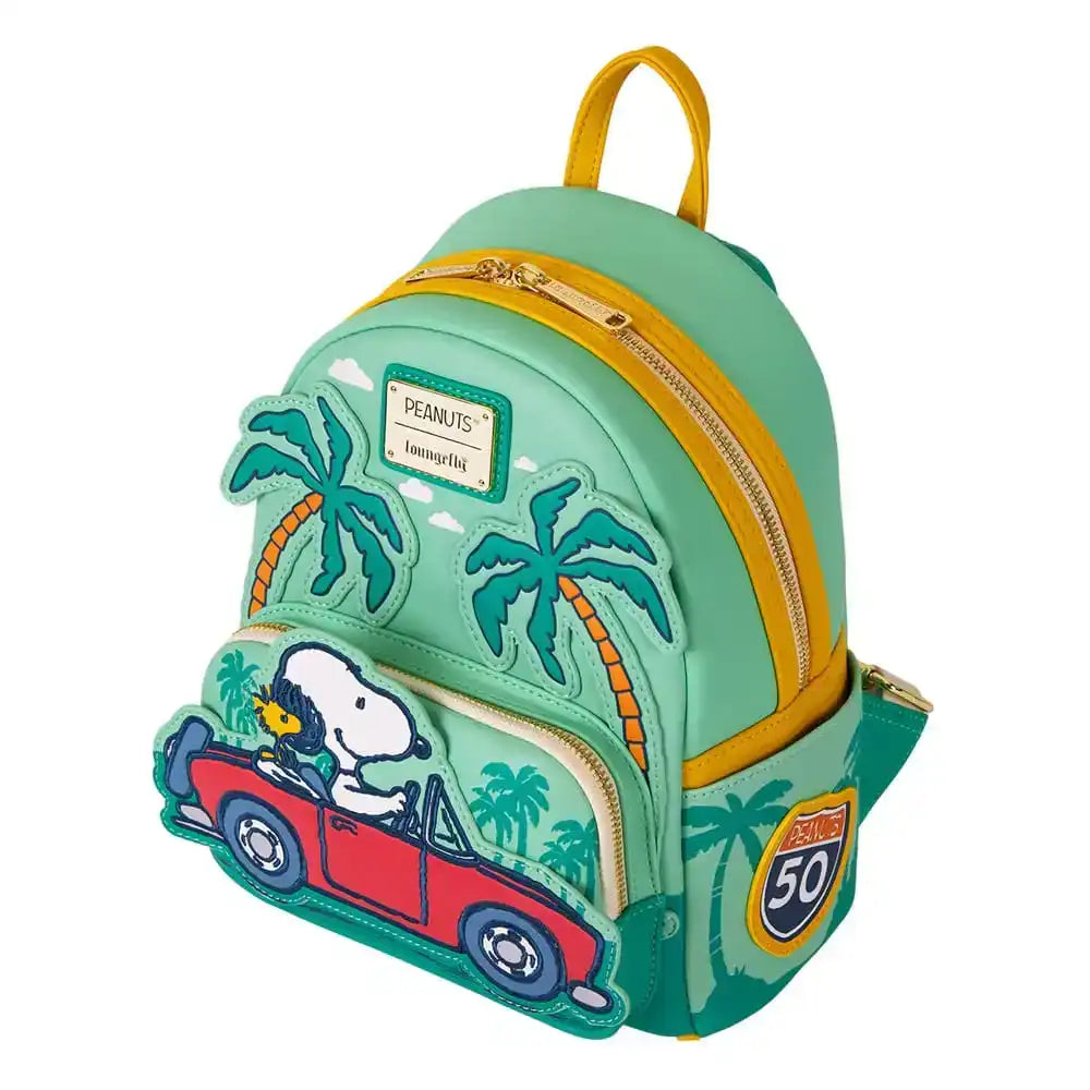 Peanuts by Loungefly Mini Rucksack Snoopy Road Trip - Smalltinytoystore