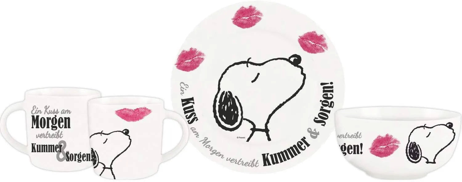 Peanuts Frühstücks-Set Snoopy - Smalltinytoystore
