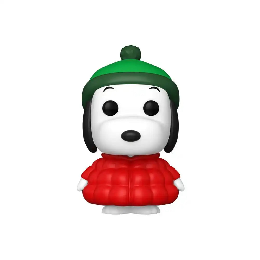 Peanuts POP! Animation Vinyl Figur Snqy in Coat w/CH 9 cm Sortiment (6) - Smalltinytoystore