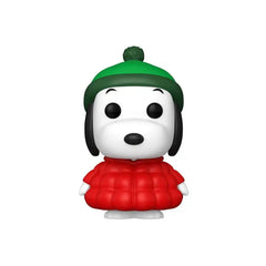 Peanuts POP! Animation Vinyl Figur Snqy in Coat w/CH 9 cm Sortiment (6) - Smalltinytoystore