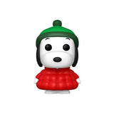 Peanuts POP! Animation Vinyl Figur Snqy in Coat w/CH 9 cm Sortiment (6) - Smalltinytoystore