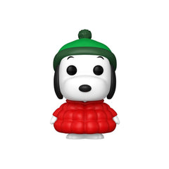 Peanuts POP! Animation Vinyl Figur Snqy in Coat w/CH 9 cm Sortiment (6) - Smalltinytoystore
