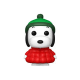 Peanuts POP! Animation Vinyl Figur Snqy in Coat w/CH 9 cm Sortiment (6) - Smalltinytoystore