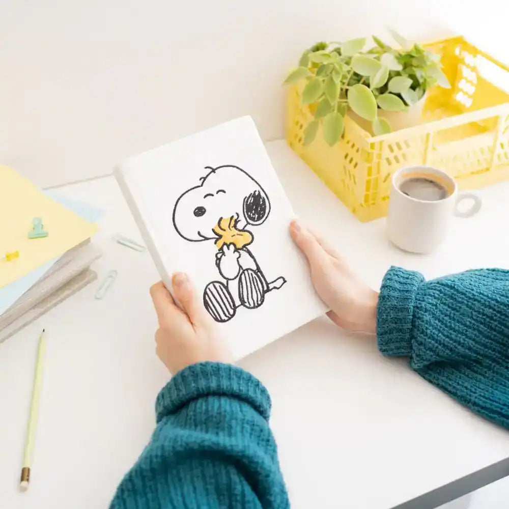 Peanuts Premium Plüsch Notizbuch A5 Snoopy