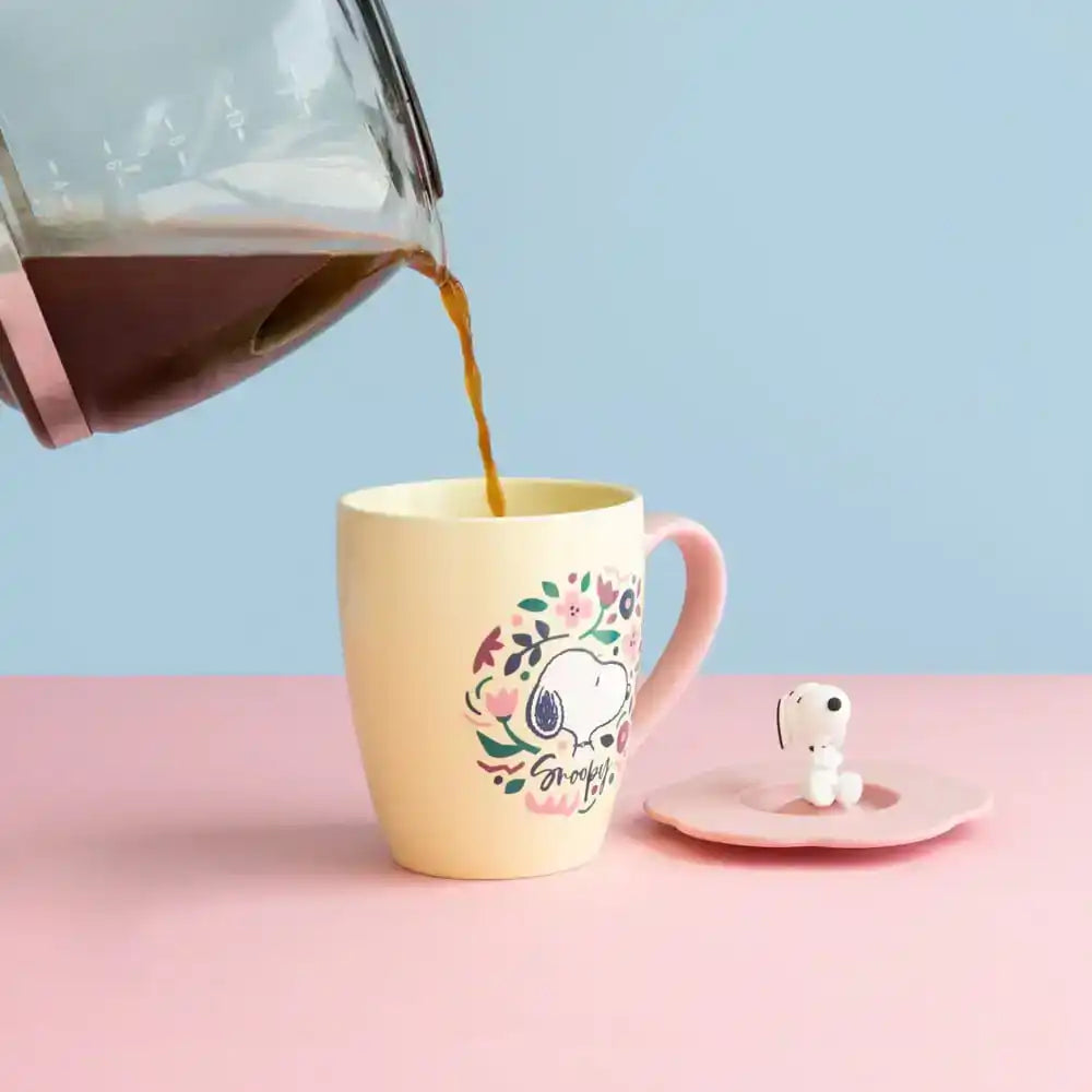Peanuts Tasse mit Deckel Premium Ver.