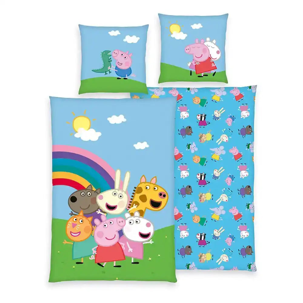 Peppa Pig Bettwäsche 135 x 200 cm - Smalltinytoystore