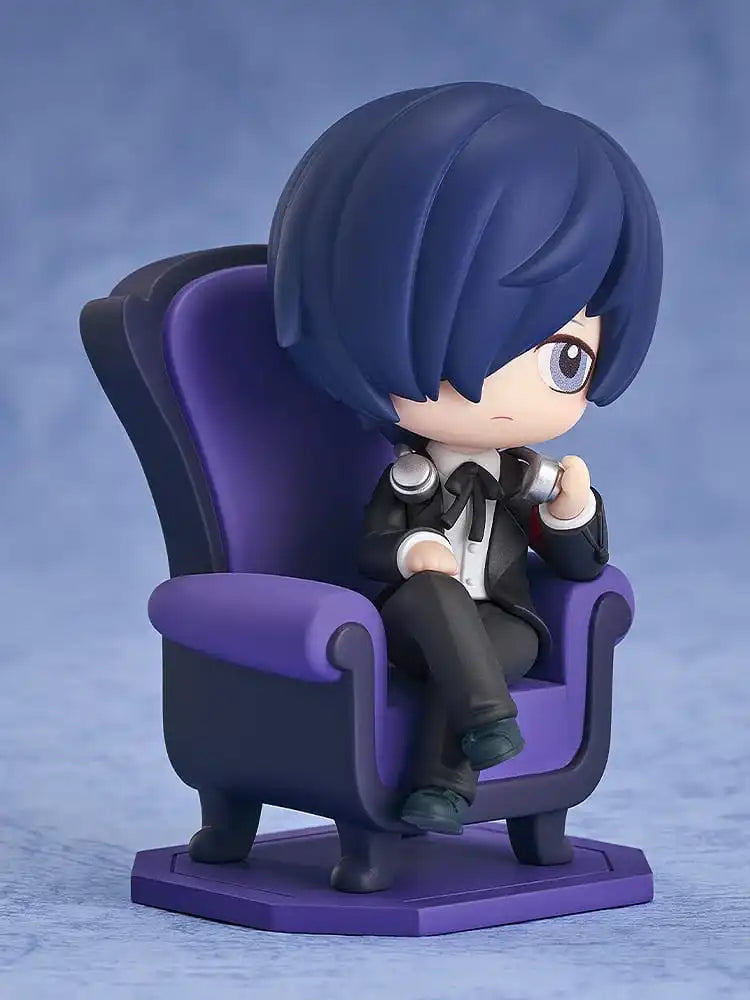 Persona 3 Portable PVC Statue Qset P3P Protagonist 8 cm (re-run) - Smalltinytoystore