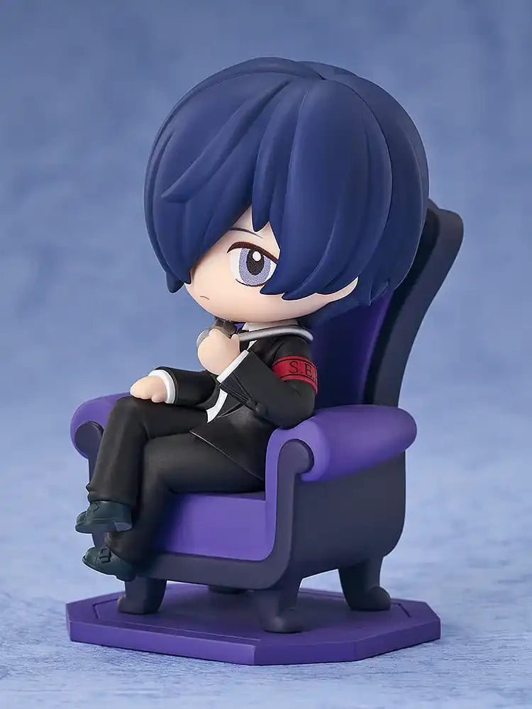 Persona 3 Portable PVC Statue Qset P3P Protagonist 8 cm (re-run) - Smalltinytoystore