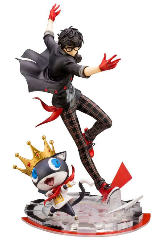Persona 5 Dancing Star Night ARTFXJ Statue 1/8 Hero & Morgana 25 cm - Smalltinytoystore