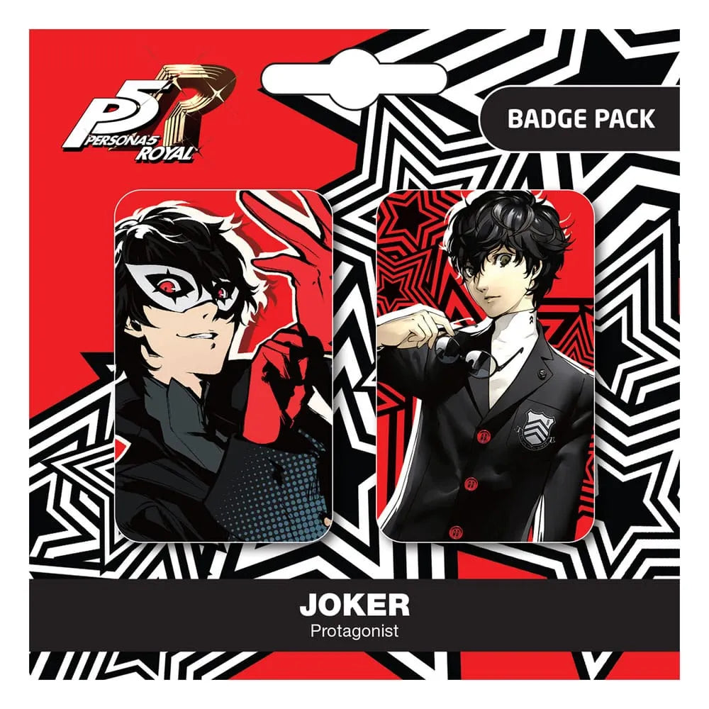 Persona 5 Royal Ansteck-Buttons Doppelpack Set A - Smalltinytoystore