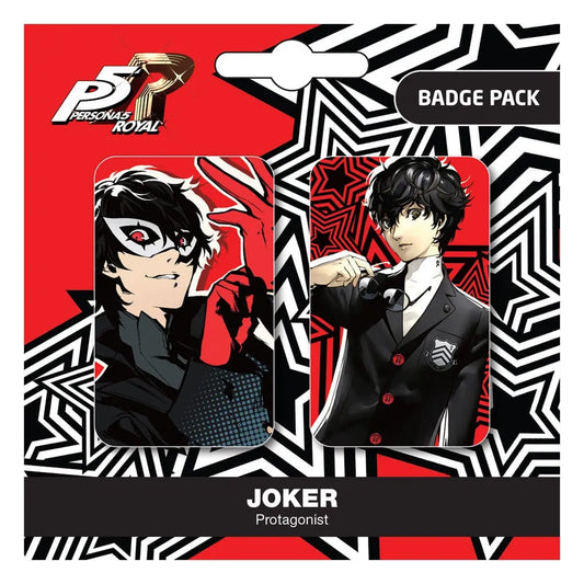 Persona 5 Royal Ansteck-Buttons Doppelpack Set A - Smalltinytoystore