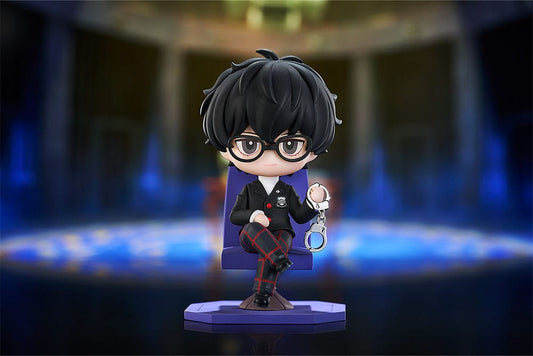 Persona 5 Royal PVC Statue Qset P5R Protagonist 8 cm (re-run) - Smalltinytoystore