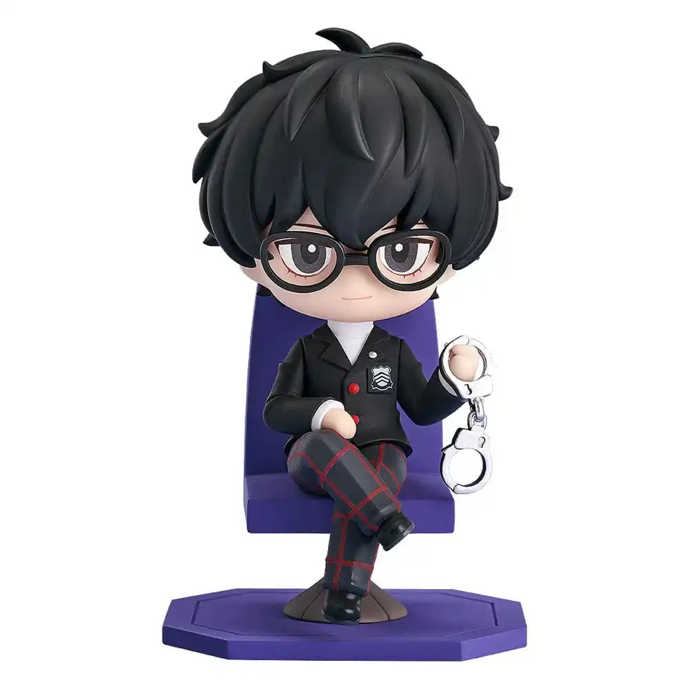Persona 5 Royal PVC Statue Qset P5R Protagonist 8 cm (re-run) - Smalltinytoystore