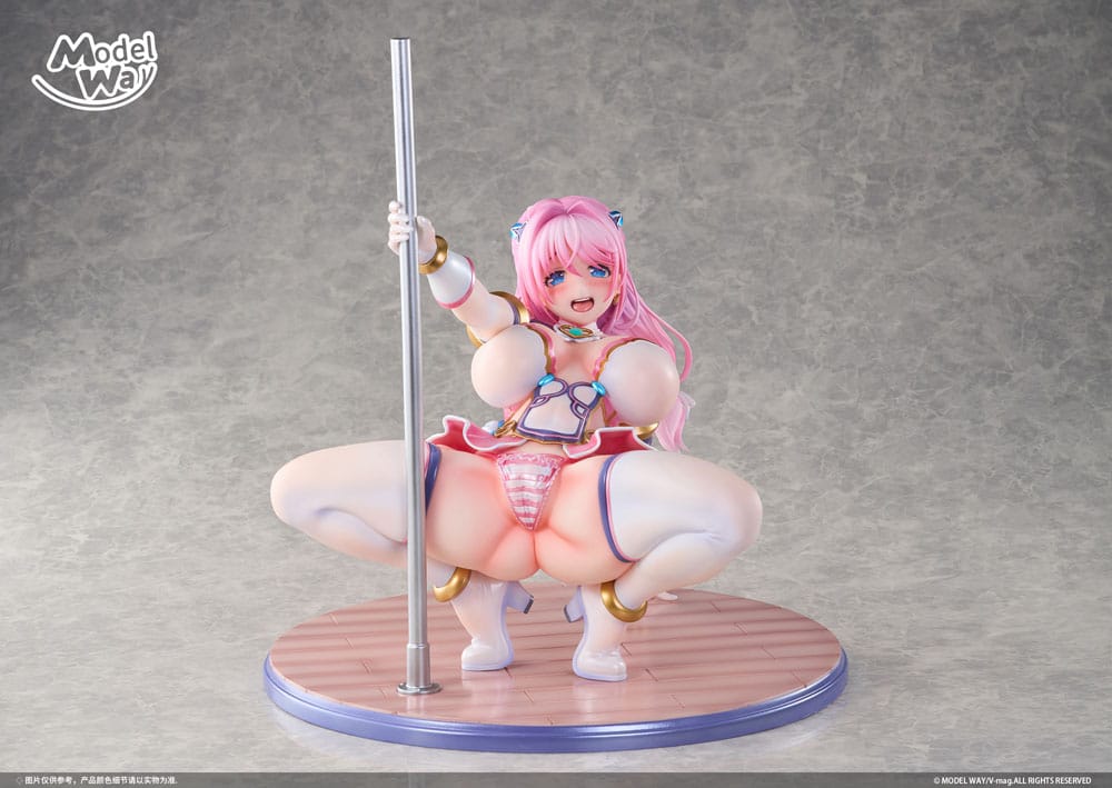 Pet angel cheerly pink PVC Statue 1/4 Momoka Sakuraba 31 cm - Smalltinytoystore